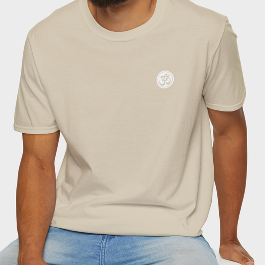 Om T-shirt - Sand