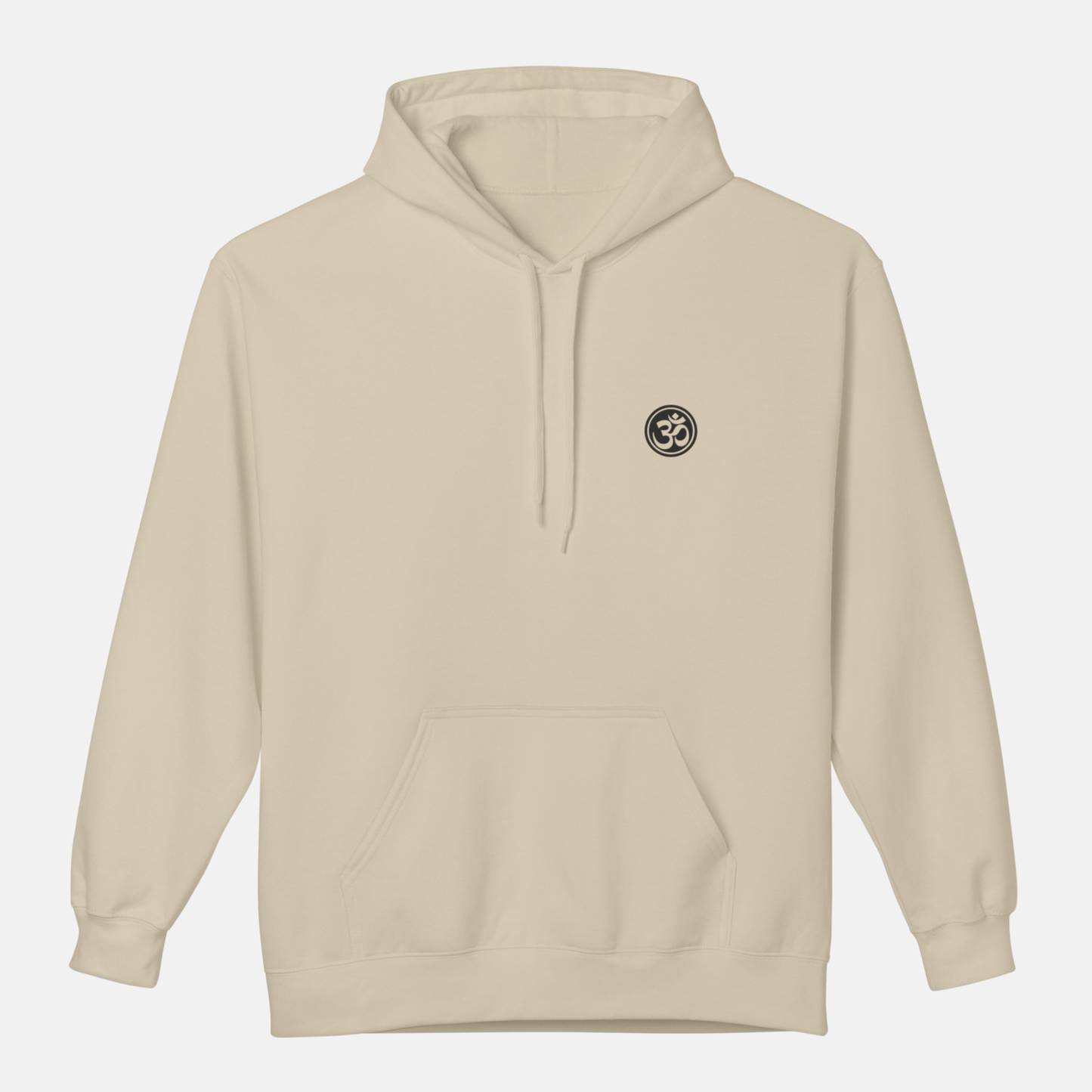Om symbol Hoodie - Sand
