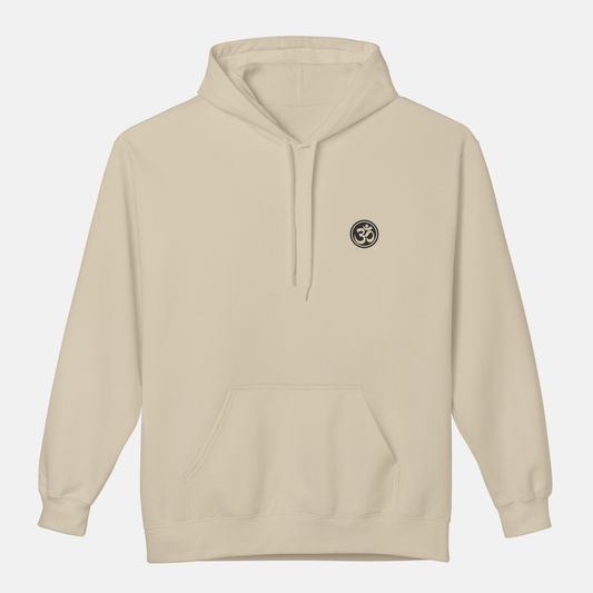 Om symbol Hoodie - Sand