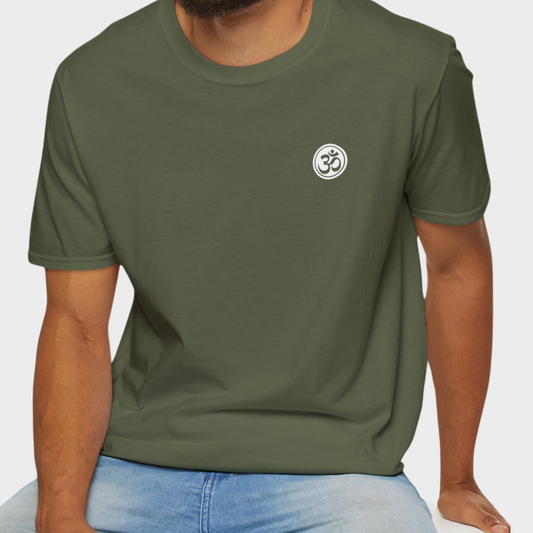 Om T-shirt - military green