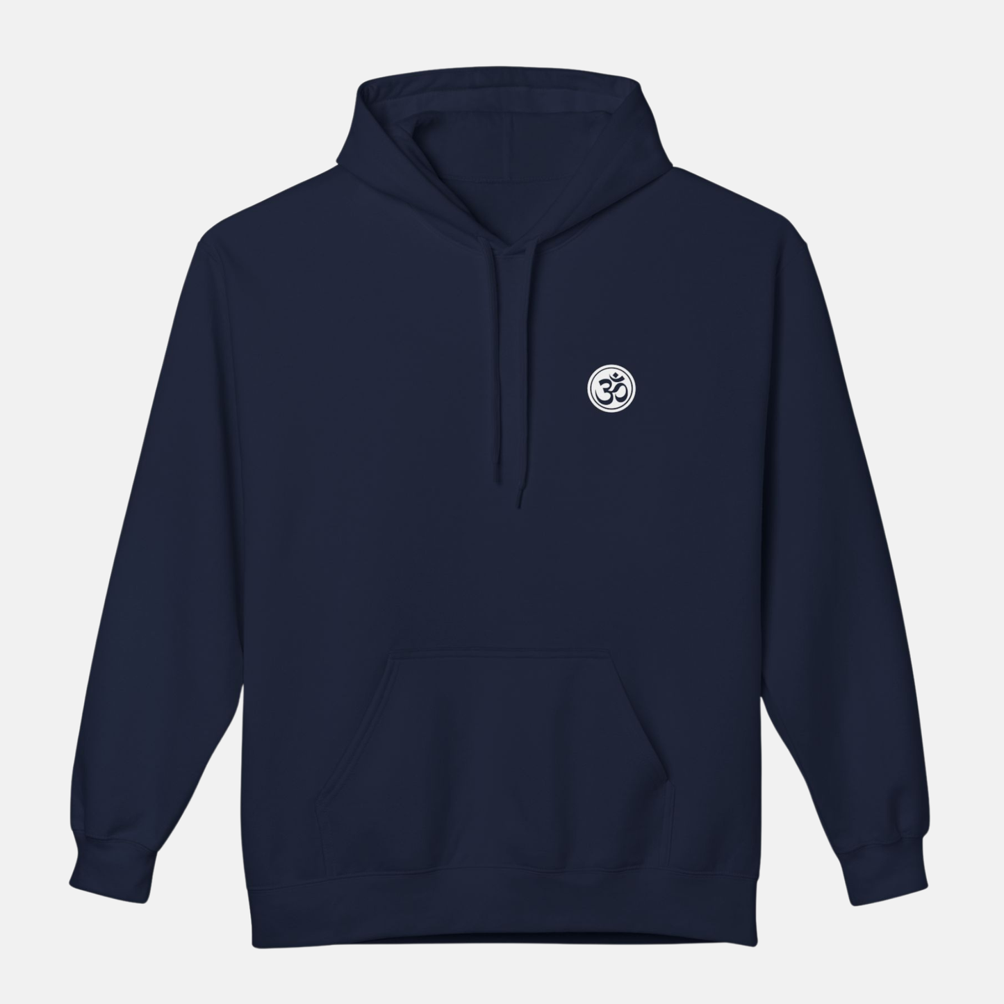 Om symbol Hoodie - navy