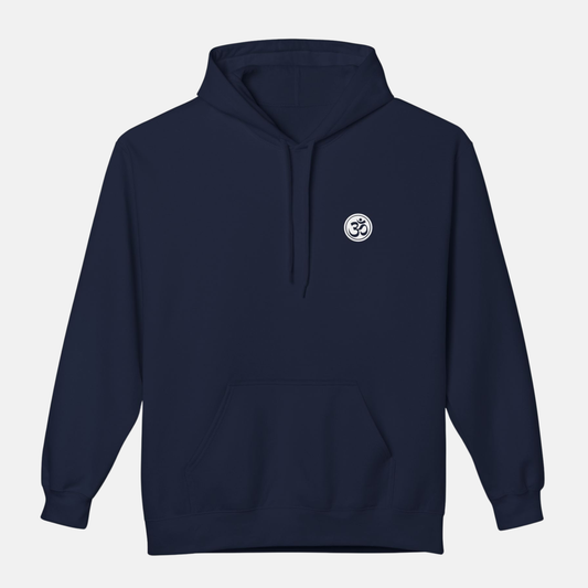 Om symbol Hoodie - navy