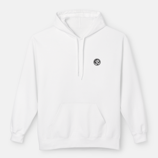 Om symbol Hoodie - Hvid