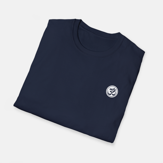 Om T-shirt - Navy