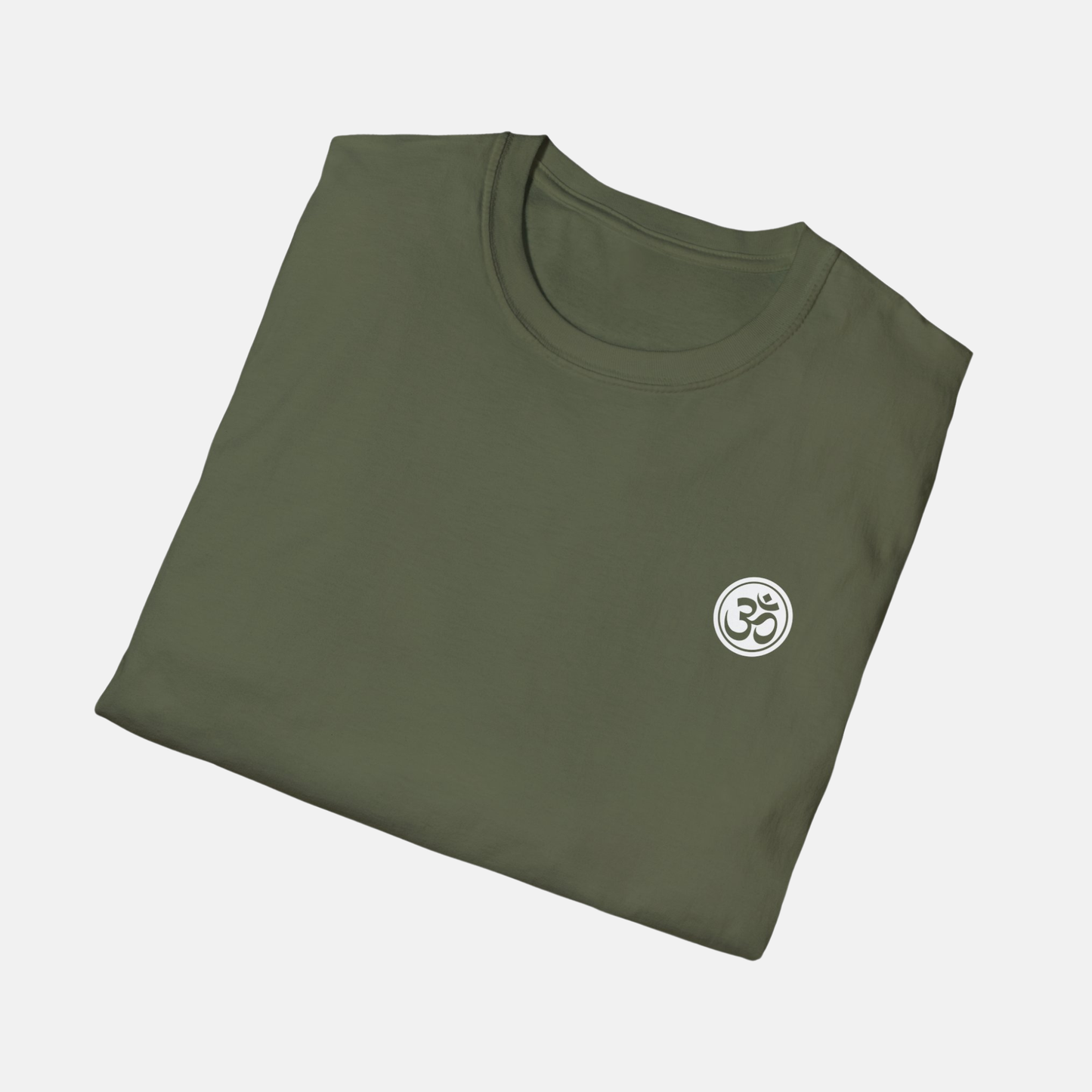 Om T-shirt - military green