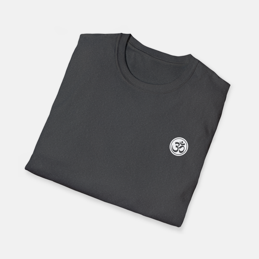 Om T-shirt - Dark feather