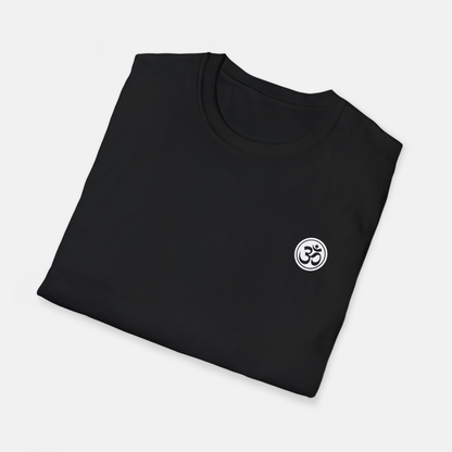 Om T-shirt - Sort