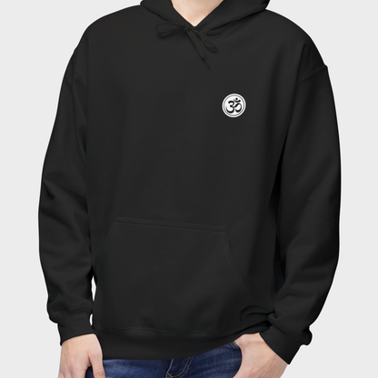 Om symbol Hoodie - Sort