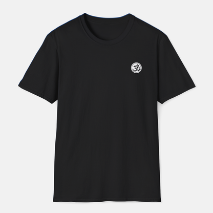 Om T-shirt - Sort