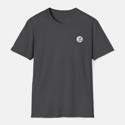 Om T-shirt - Dark feather