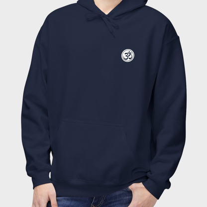 Om symbol Hoodie - navy